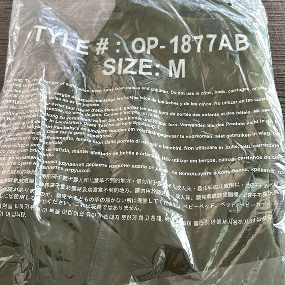 ZENANA Better Cotton Wide Waistband Pocket Leggings M NEW - Picture 2 of 3